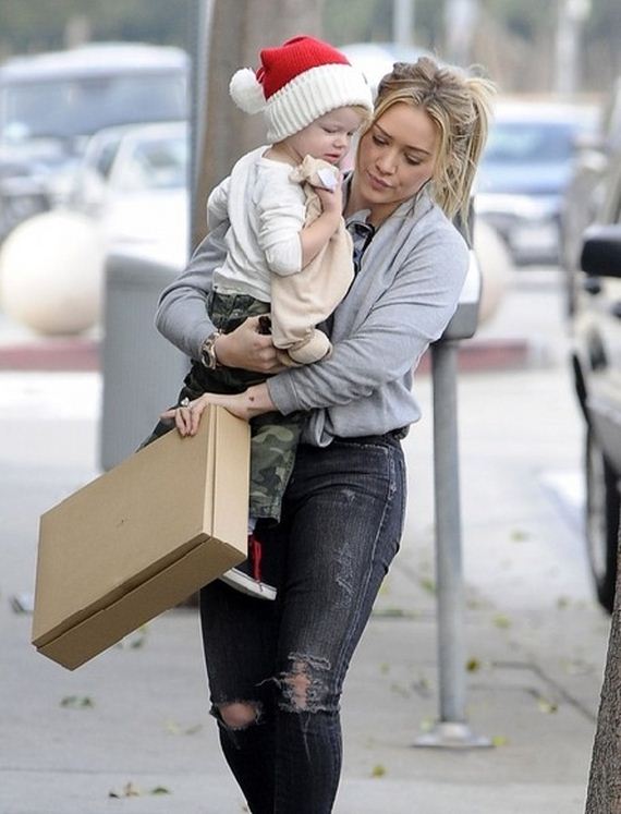 Hilary Duff & Son Luca Shopping In West Hollywood - 12thBlog