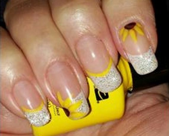 11-sunflower-nail-designs