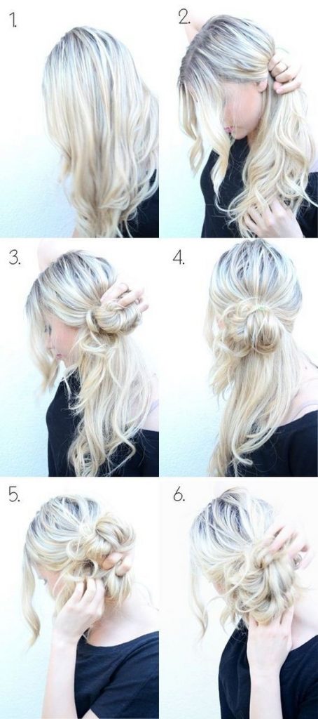 Pretty Messy Bun Ideas - 12thBlog