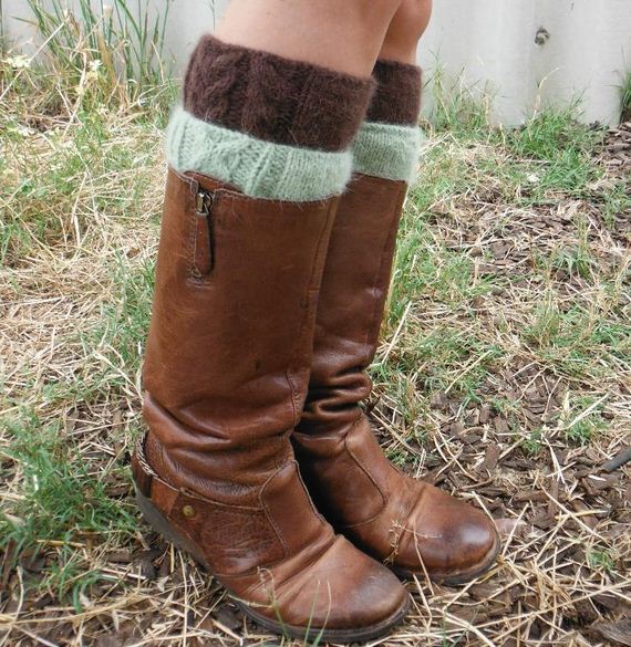 Warm Fall Knitted Boot Cuff Patterns - 12thBlog