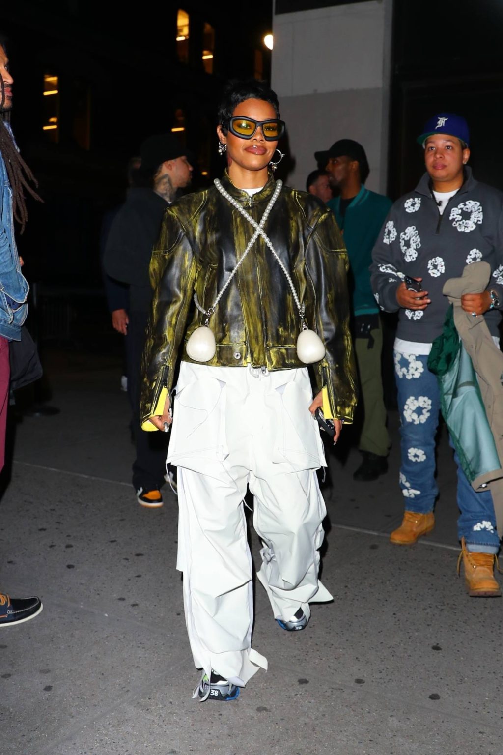 Teyana Taylor spotted leaving Hennessy Kim Jong event in Soho - 12thBlog