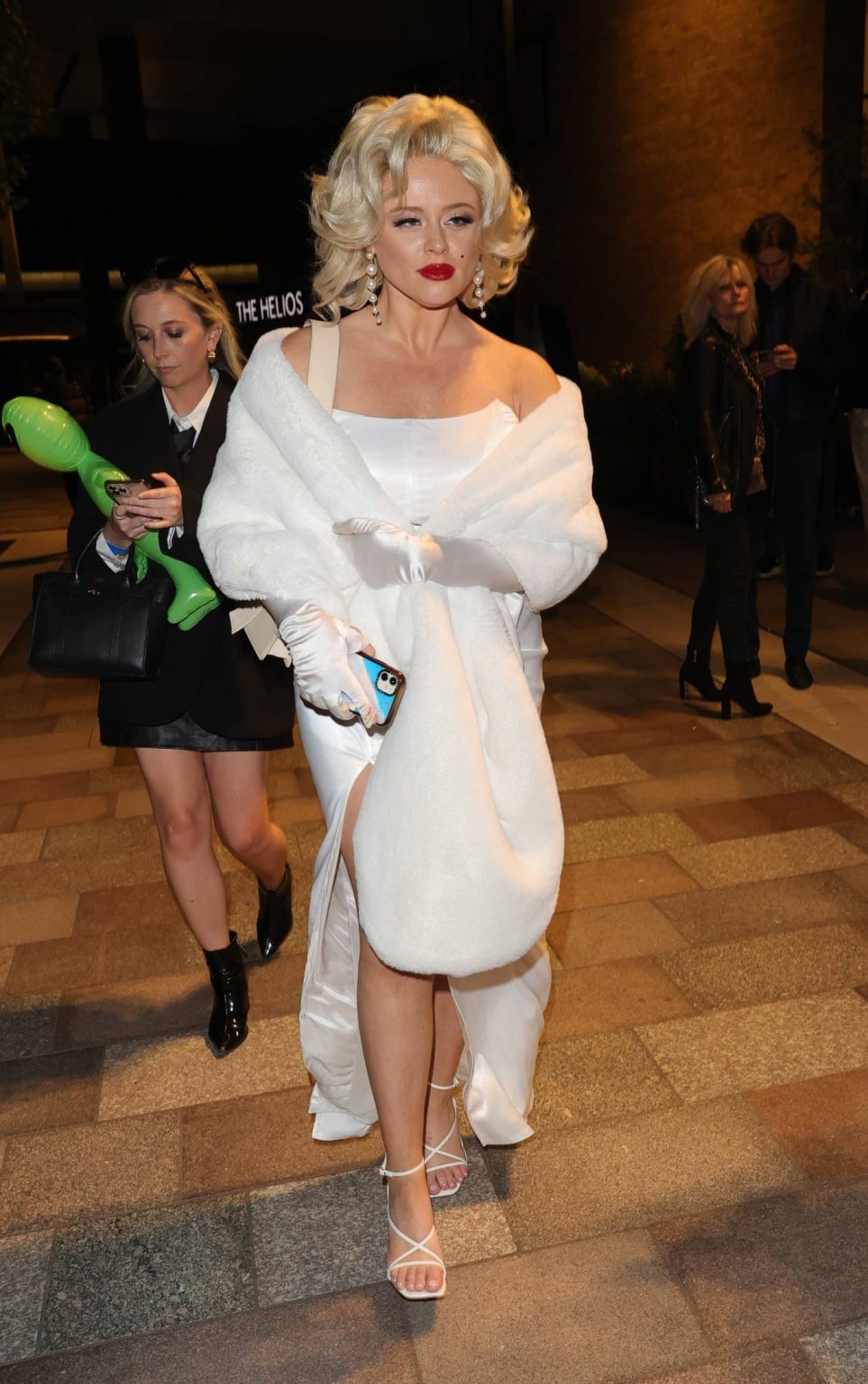 Emily Atack Attends Keith Lemons Birthday Party Dressed As Marilyn Monroe 12thblog 