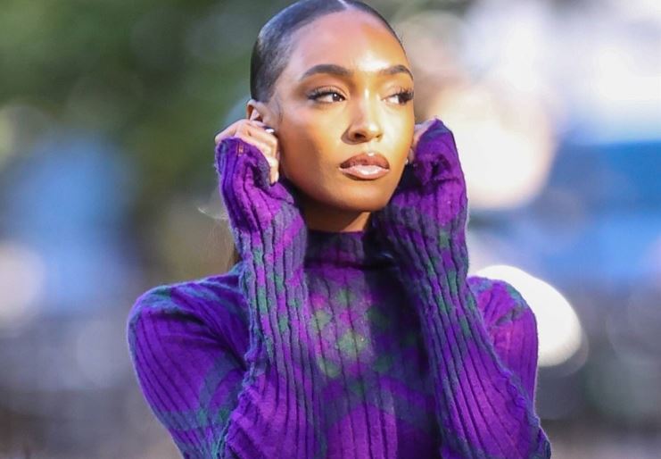 Jourdan Dunn at London Fashion Week 2023 for Burberry - 12thBlog