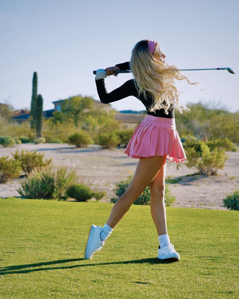 Engaging in the Sport of Golf: Claire Hogle's Instagram Chronicles ...