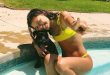 Zendaya Coleman Stuns with Sexy Poolside Fun and Her Dog!