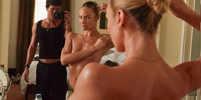 Sexy Candice Swanepoel Topless Photos