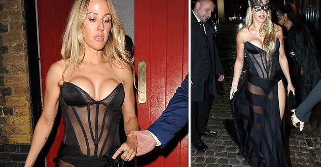 Ellie Goulding Turns Heads in a Hot, Sexy Night-Out Dress!